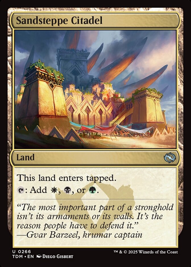Sandsteppe Citadel (Tarkir: Dragonstorm)  | Good Games North