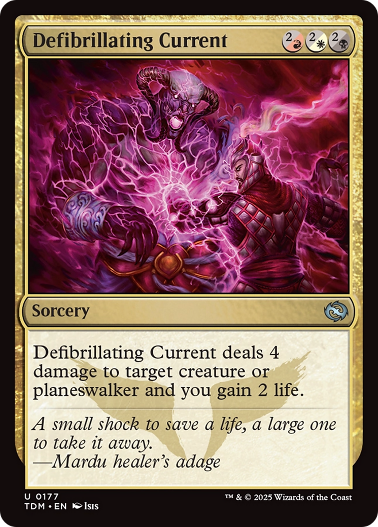 Defibrillating Current [Tarkir: Dragonstorm] | Good Games North