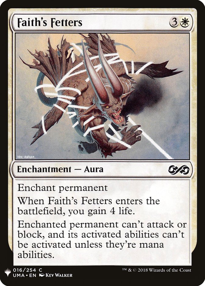 Faith's Fetters [Mystery Booster] | Good Games North