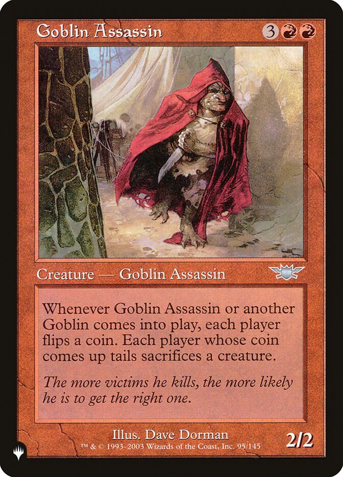 Goblin Assassin [The List] | Good Games North
