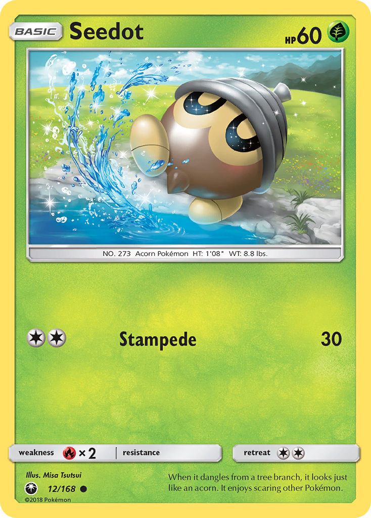 Seedot (12/168) [Sun & Moon: Celestial Storm] | Good Games North