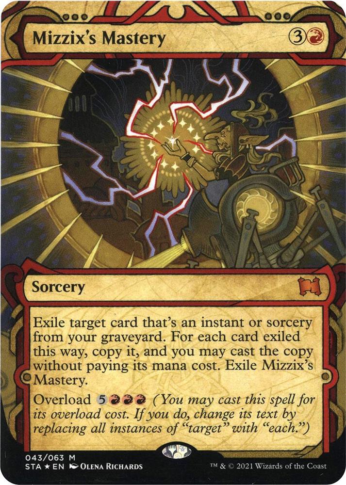 Mizzixs Mastery Foil Etched (Strixhaven: Mystical Archives)  - Foil | Good Games North