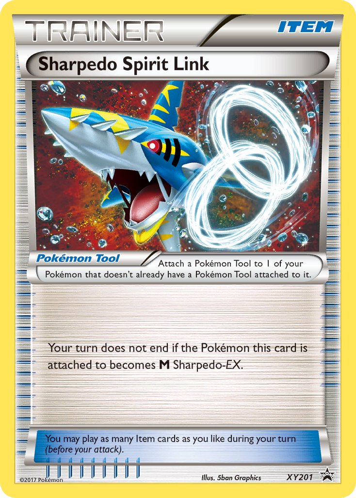 Sharpedo Spirit Link (XY201) [XY: Black Star Promos] | Good Games North