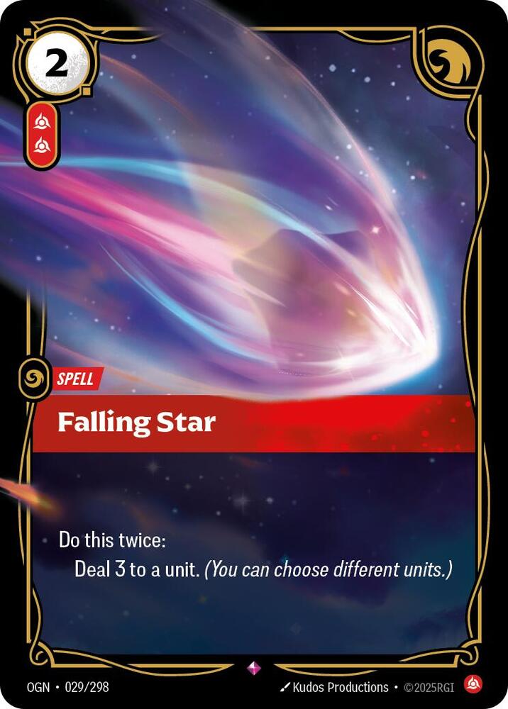 Falling Star 029/298 (Origins)  - Foil | Good Games North