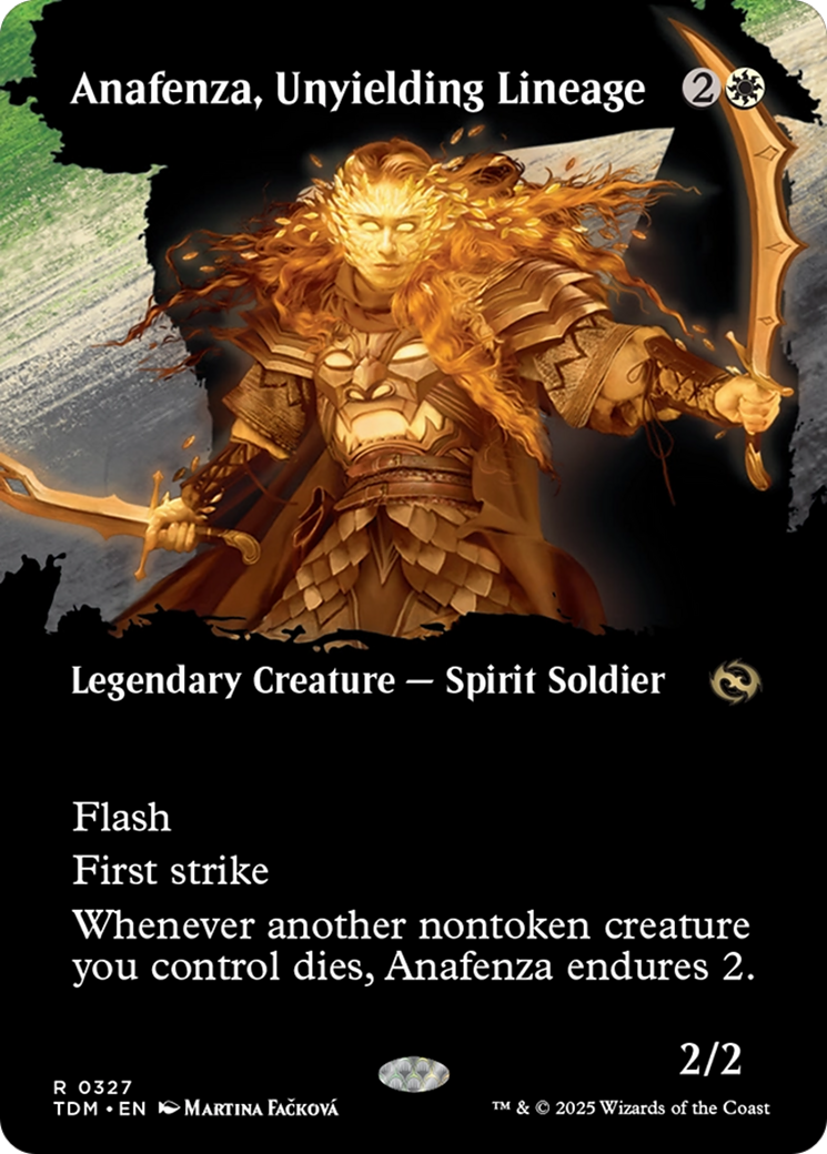 Anafenza, Unyielding Lineage (Borderless) [Tarkir: Dragonstorm] | Good Games North