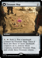 Treasure Map // Treasure Cove (Extended Art) [The Lost Caverns of Ixalan] | Good Games North
