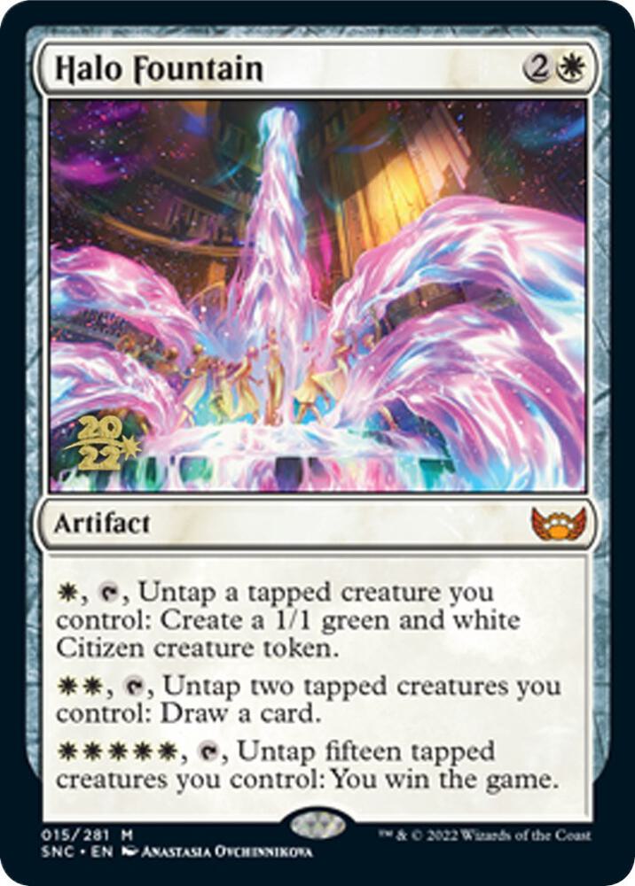 Halo Fountain (Prerelease Cards)  - Foil | Good Games North