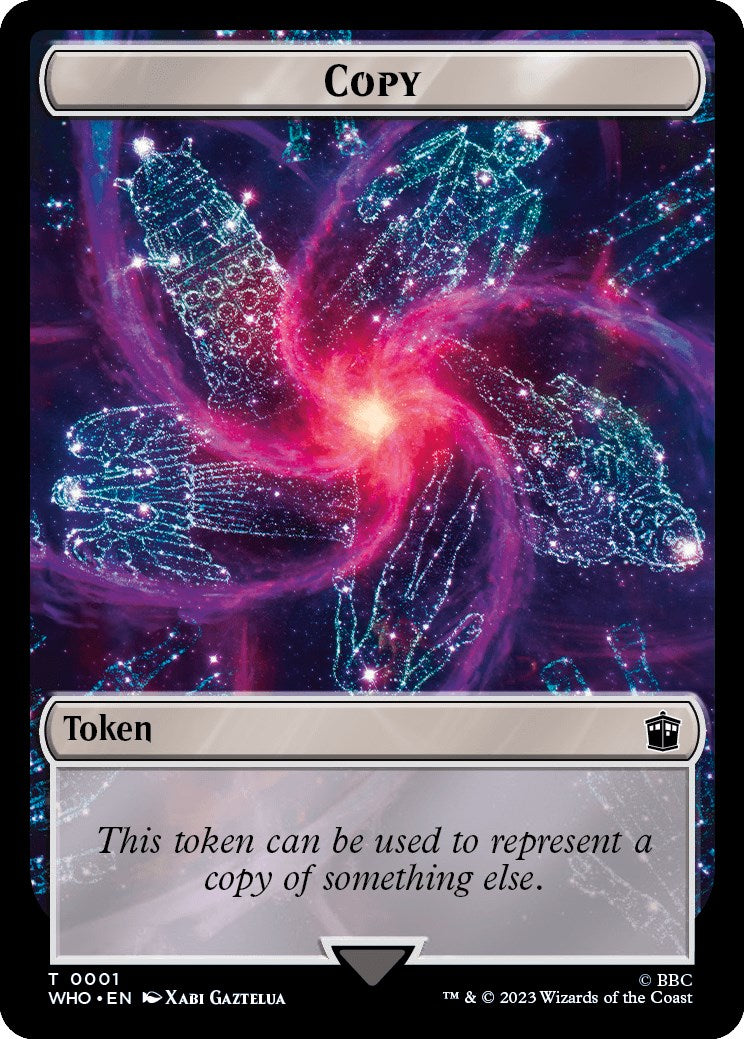 Copy // Alien Double-Sided Token [Doctor Who Tokens] | Good Games North