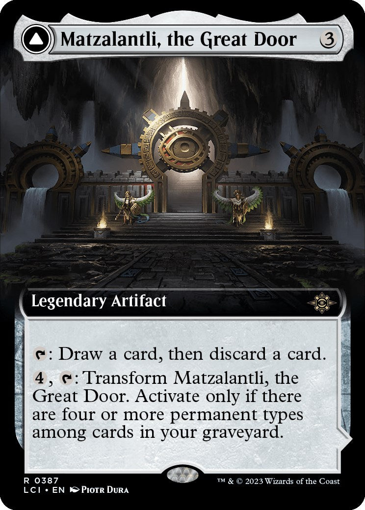 Matzalantli, the Great Door // The Core (Extended Art) [The Lost Caverns of Ixalan] | Good Games North