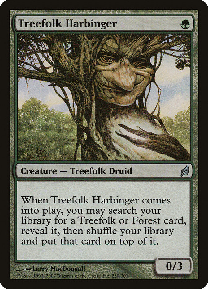 Treefolk Harbinger 239/301 (Lorwyn)  | Good Games North