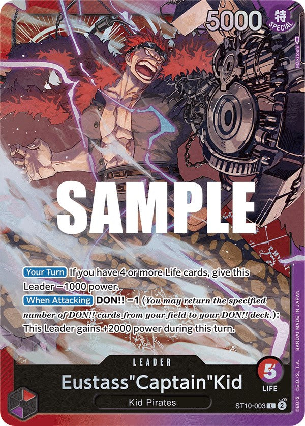 Eustass"Captain"Kid [Ultra Deck - The Three Captains] | Good Games North