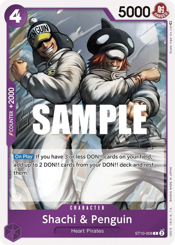 Shachi & Penguin [Ultra Deck - The Three Captains] | Good Games North