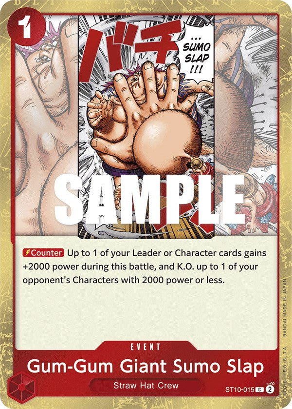 Gum-Gum Giant Sumo Slap [Ultra Deck - The Three Captains] | Good Games North