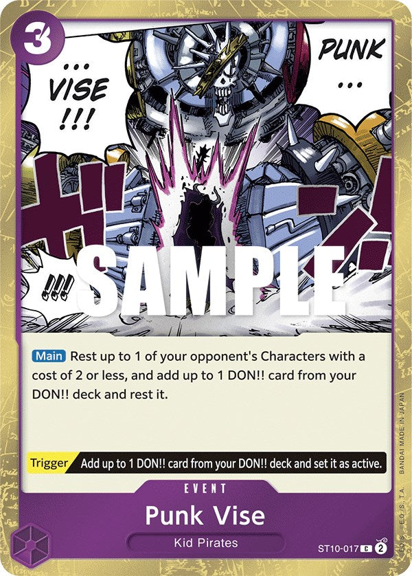 Punk Vise [Ultra Deck - The Three Captains] | Good Games North