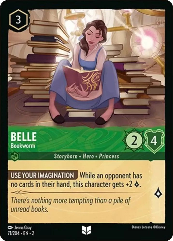 Belle - Bookworm (71/204) [Rise of the Floodborn] | Good Games North