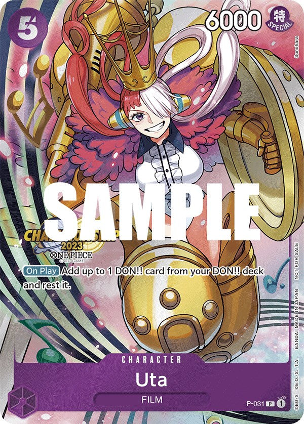 Uta (CS 2023 Event Pack) [One Piece Promotion Cards] | Good Games North