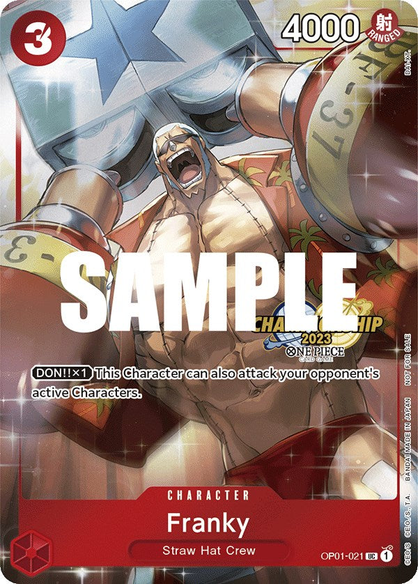 Franky (CS 2023 Celebration Pack) [One Piece Promotion Cards] | Good Games North