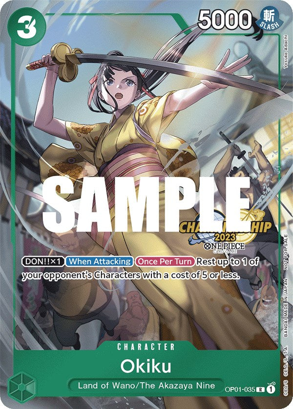 Okiku (CS 2023 Celebration Pack) [One Piece Promotion Cards] | Good Games North