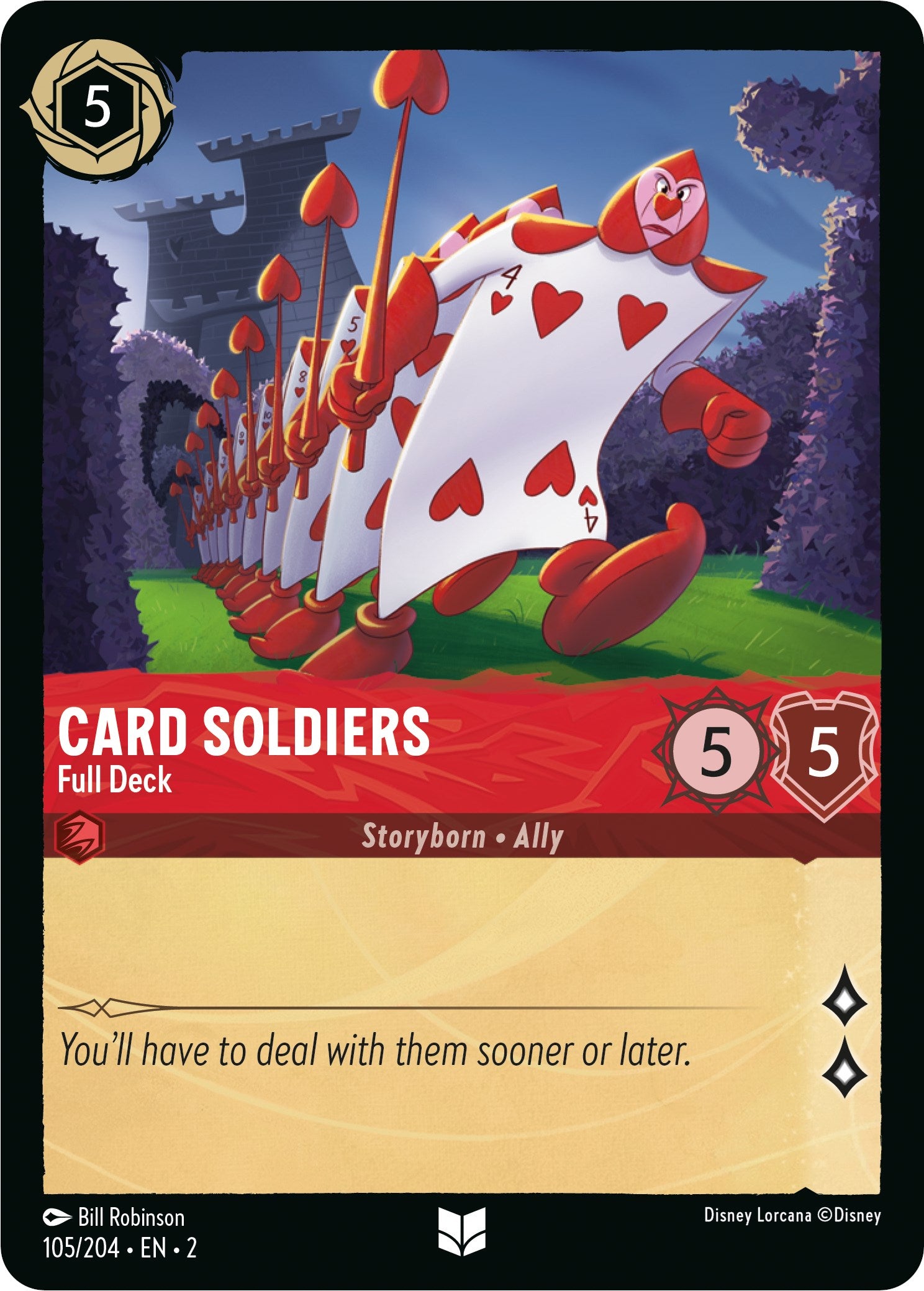 Card Soldiers - Full Deck (105/204) [Rise of the Floodborn] | Good Games North