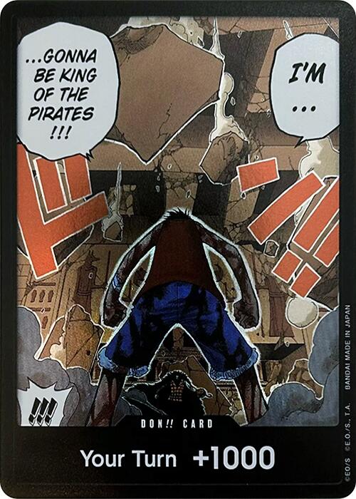 DON!! Card (Luffy vs. Crocodile) (Devil Fruits Collection Vol. 1) [One Piece Promotion Cards] | Good Games North