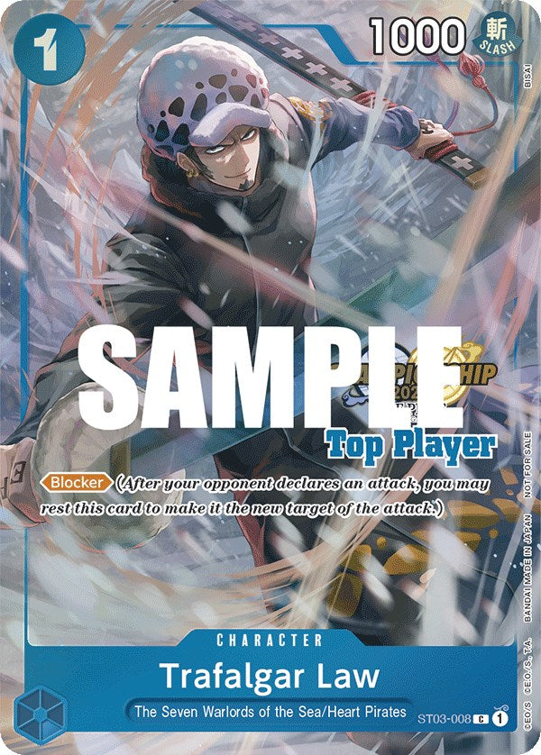 Trafalgar Law (CS 2023 Top Players Pack) [One Piece Promotion Cards] | Good Games North
