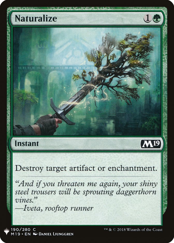 Naturalize [Mystery Booster] | Good Games North