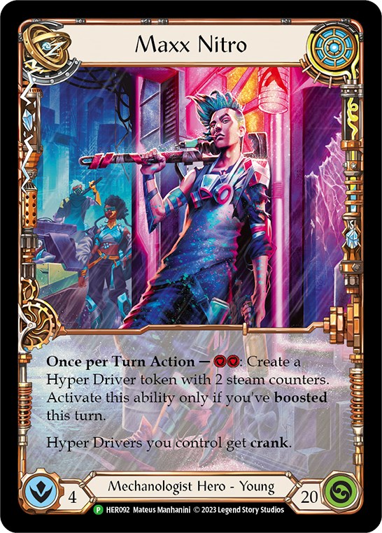 Maxx Nitro [HER092] (Promo)  Cold Foil | Good Games North