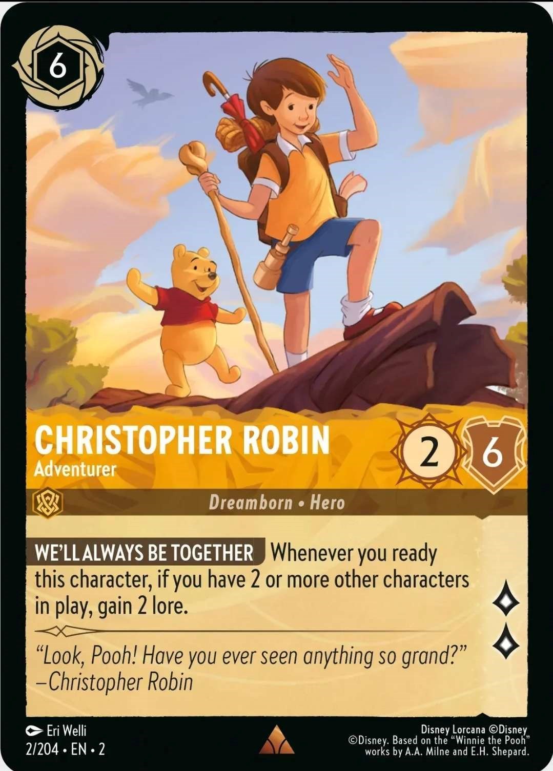 Christopher Robin - Adventurer (2/204) [Rise of the Floodborn] | Good Games North