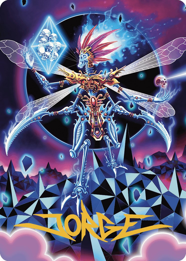 Starving Revenant Art Card (Gold-Stamped Signature) [The Lost Caverns of Ixalan Art Series] | Good Games North