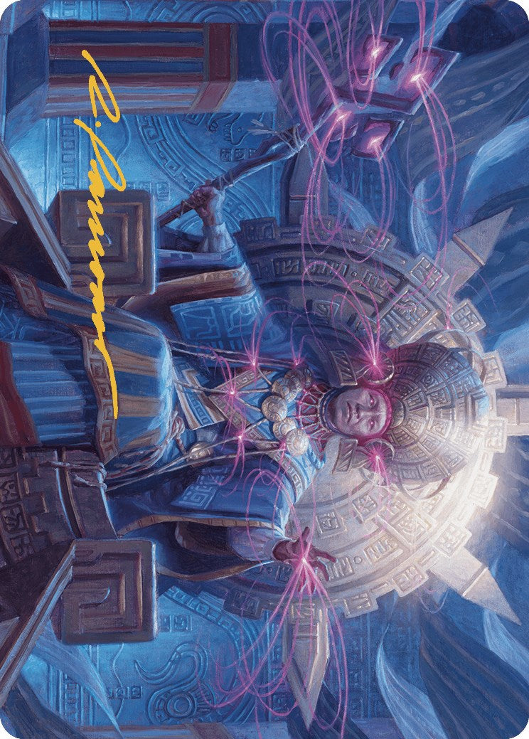 Akal Pakal, First Among Equals Art Card (8/81) (Gold-Stamped Signature) [The Lost Caverns of Ixalan Art Series] | Good Games North
