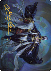 Vito, Fanatic of Aclazotz Art Card (Gold-Stamped Signature) [The Lost Caverns of Ixalan Art Series] | Good Games North