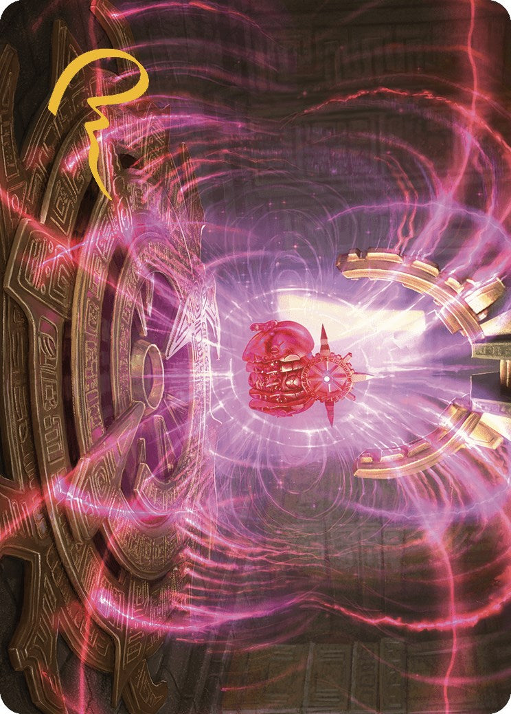 Locus of Enlightenment Art Card (Gold-Stamped Signature) [The Lost Caverns of Ixalan Art Series] | Good Games North