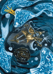 Eaten by Piranhas Art Card (Gold-Stamped Signature) [The Lost Caverns of Ixalan Art Series] | Good Games North
