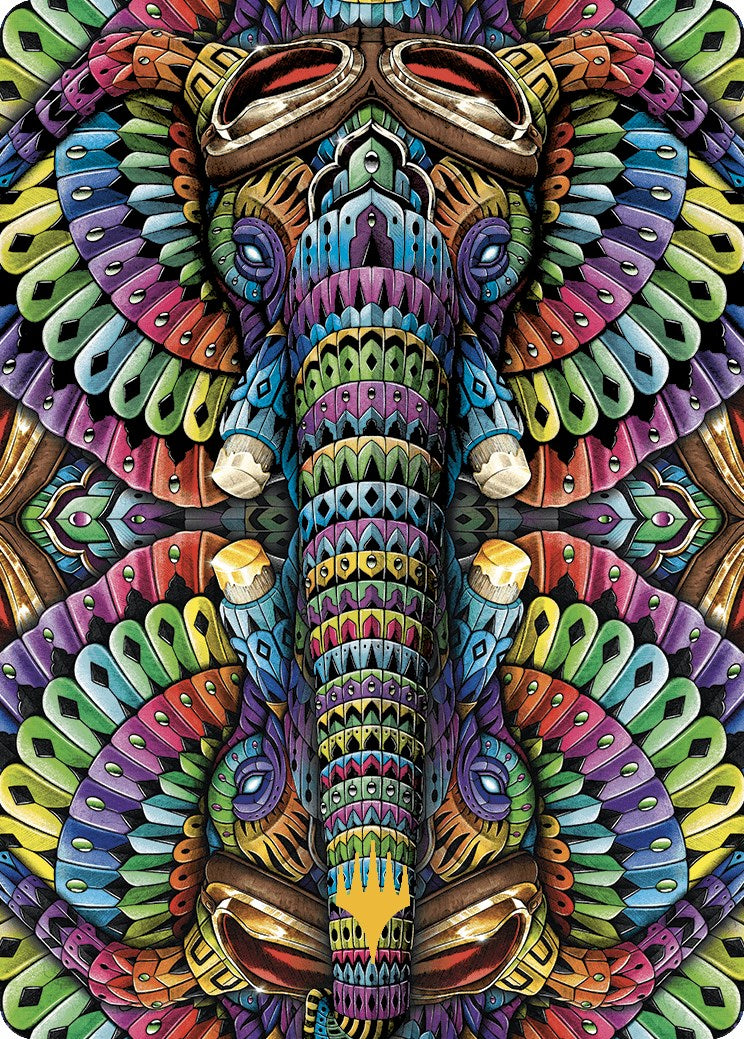 Quintorius Kand Art Card (51/81) (Gold-Stamped Planeswalker Symbol) [The Lost Caverns of Ixalan Art Series] | Good Games North