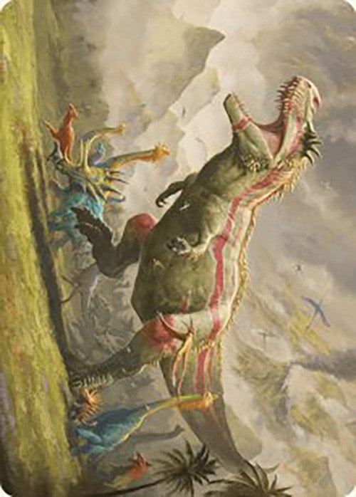 Ghalta, Stampede Tyrant Art Card [The Lost Caverns of Ixalan Art Series] | Good Games North
