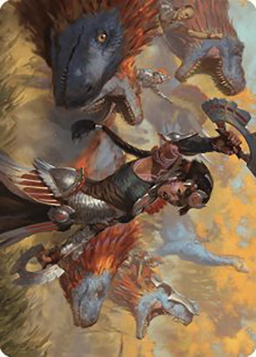 Huatli, Poet of Unity Art Card [The Lost Caverns of Ixalan Art Series] | Good Games North