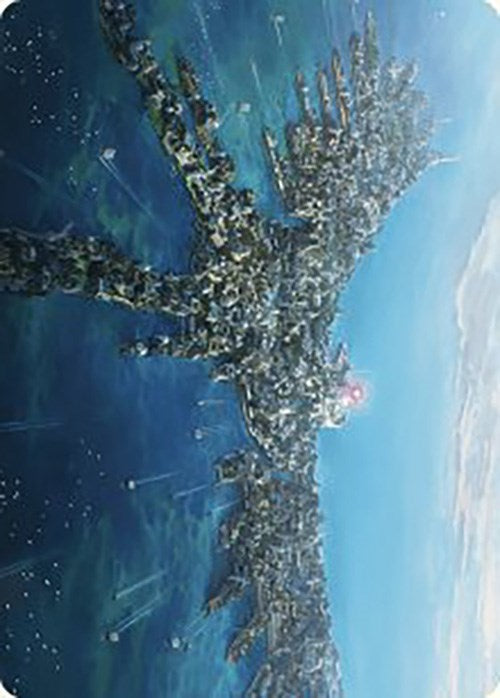 Restless Anchorage Art Card [The Lost Caverns of Ixalan Art Series] | Good Games North