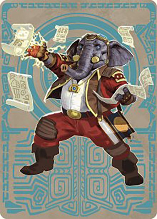 Quintorius Kand Art Card (65/81) [The Lost Caverns of Ixalan Art Series] | Good Games North