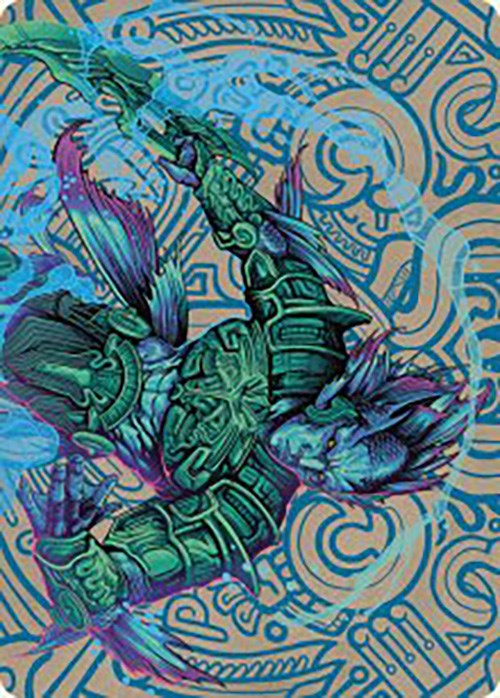 Hakbal of the Surging Soul Art Card [The Lost Caverns of Ixalan Art Series] | Good Games North