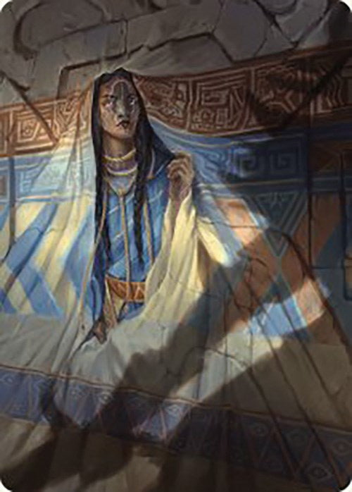 Whispersilk Cloak Art Card [The Lost Caverns of Ixalan Art Series] | Good Games North