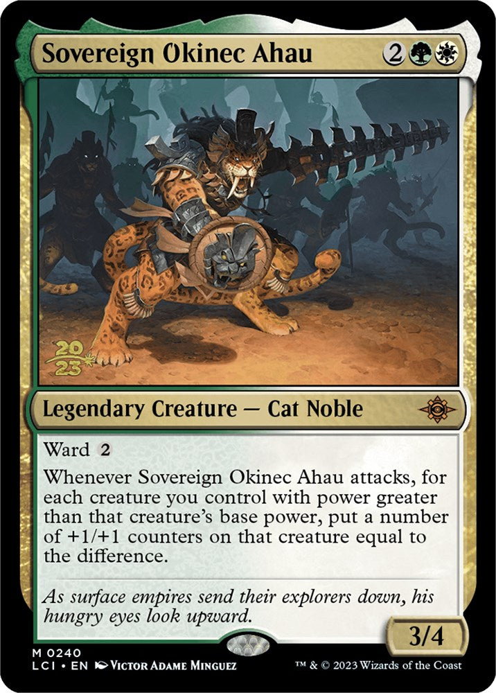 Sovereign Okinec Ahau [The Lost Caverns of Ixalan Prerelease Cards] | Good Games North