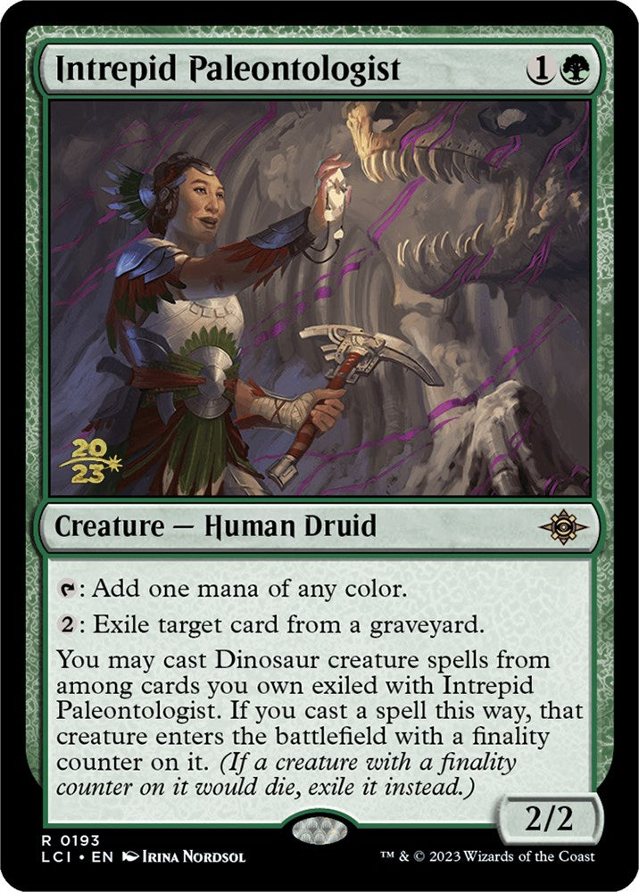 Intrepid Paleontologist [The Lost Caverns of Ixalan Prerelease Cards] | Good Games North