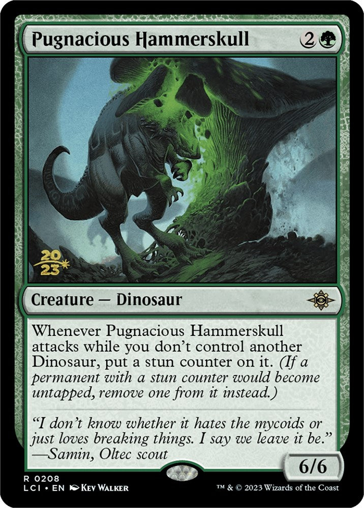Pugnacious Hammerskull [The Lost Caverns of Ixalan Prerelease Cards] | Good Games North
