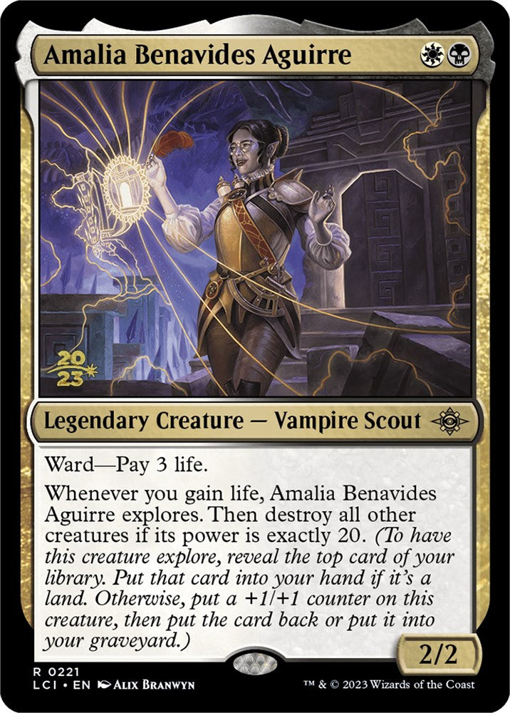 Amalia Benavides Aguirre [The Lost Caverns of Ixalan Prerelease Cards] | Good Games North