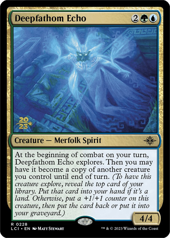 Deepfathom Echo [The Lost Caverns of Ixalan Prerelease Cards] | Good Games North