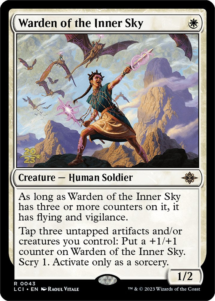 Warden of the Inner Sky [The Lost Caverns of Ixalan Prerelease Cards] | Good Games North