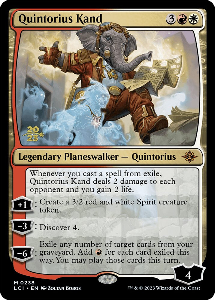 Quintorius Kand [The Lost Caverns of Ixalan Prerelease Cards] | Good Games North