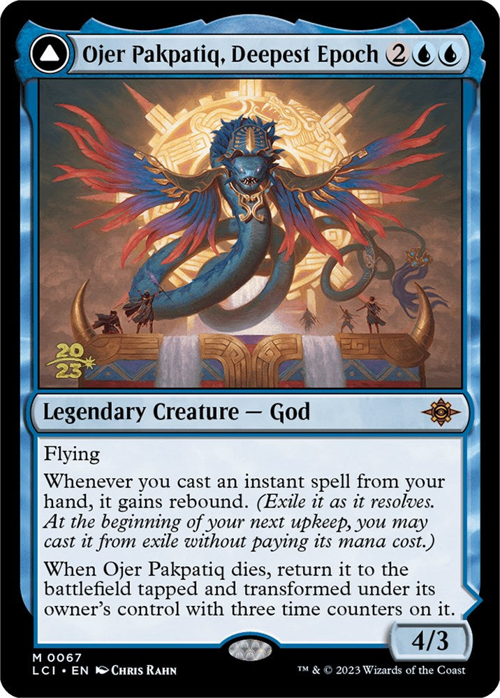 Ojer Pakpatiq, Deepest Epoch // Temple of Cyclical Time [The Lost Caverns of Ixalan Prerelease Cards] | Good Games North