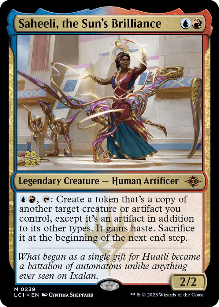Saheeli, the Sun's Brilliance [The Lost Caverns of Ixalan Prerelease Cards] | Good Games North