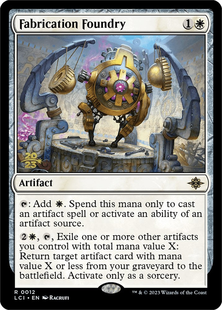 Fabrication Foundry [The Lost Caverns of Ixalan Prerelease Cards] | Good Games North